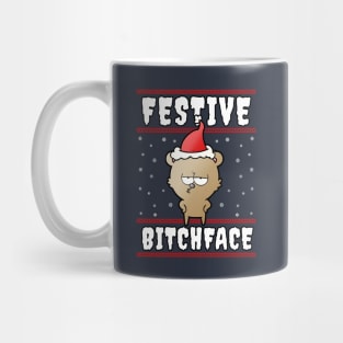 Festive Bitchface Mug